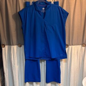 Healing Hands purple label scrub set L/M